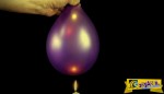 Δεν πάει το μυαλό σας! Δείτε τι θα συμβεί αν βάλετε ένα μπαλόνι κάτω απο ένα κερί!