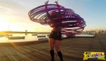 Απίστευτη! Κάνει γυμναστική στροβιλίζοντας 30 hula hoop ταυτόχρονα!