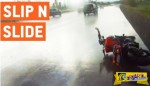 Ο τρόμος του μοτοσικλετιστή, βροχή και μία ηλίθια λακκούβα!