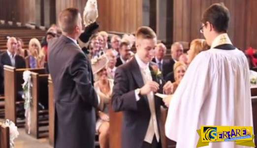 Αυτό δεν το έχεις ξαναδεί σε γάμο: Πώς έφτασαν οι βέρες στην εκκλησία;