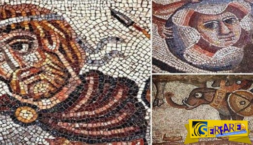 Σπάνιο ψηφιδωτό με τη μορφή του Μεγάλου Αλεξάνδρου, στο Ισραήλ!