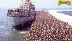 Μία εικόνα 1000 λέξεις: Όταν το πλοίο Vlora έδενε στο Μπάρι με 10.000 Αλβανούς!