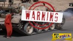 Φρίκη: Τζιχαντιστές εκτελούν αιχμάλωτο συνθλίβοντας τον με τανκ!
