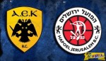 AEK - Hapoel Jerusalem Live Streaming