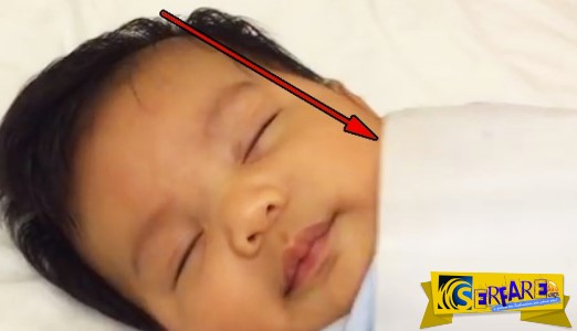 Το πιο απλό κόλπο για να κοιμίσετε το μωρό σας σε λιγότερο από ένα λεπτό!