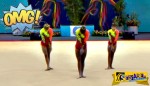 Τρεις αθλήτριες αρχίζουν να χορεύουν. Δείτε όμως τι κάνει αυτή στα δεξιά!