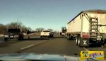 Διάσωση-θρίλερ: Φορτηγό εν κινήσει με λιπόθυμο οδηγό!