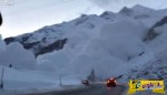 Η δύναμη της φύσης σε όλο της το μεγαλείο: Χιονοστιβάδα τρομάζει δεκάδες οδηγούς στην Ελβετία!