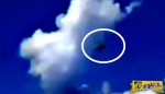 Αληθινό Βίντεο με UFO μέσα στα σύννεφα που φεύγει!