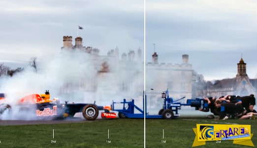 Ποιος κερδίζει; Δείτε τη μάχη μιας Formula 1 εναντίον μιας ομάδας ράγκμπι!