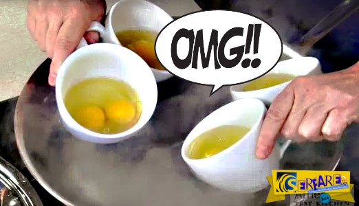 Βάζει 8 αυγά σε 4 κούπες καφέ και τα βουτάει σε καuτό νερό. Το αποτέλεσμα; Θα σας ξετρελάνει!