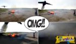 Απίστευτο βίντεο: Πυροσβεστικό αεροπλάνο ρίχνει δέκα χιλιάδες λίτρα νερού πάνω από μικρή φωτιά!