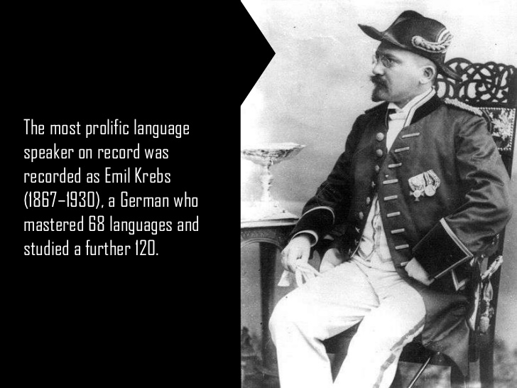 Emil Krebs: Ο άνθρωπος που μιλούσε 68 ξένες γλώσσες!
