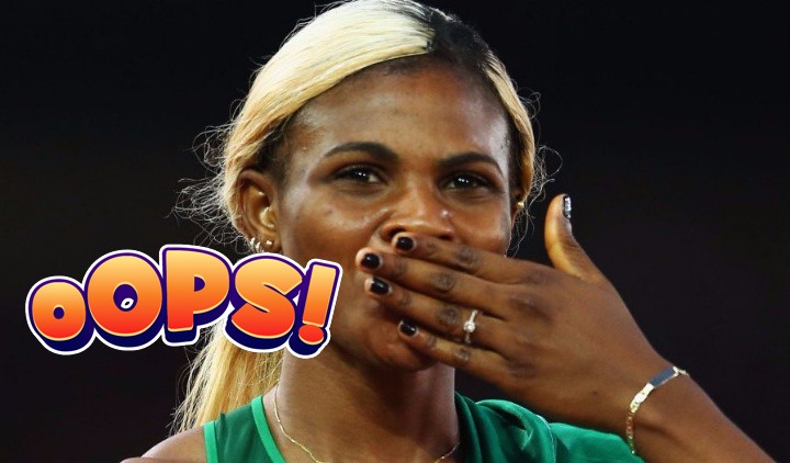 Αυτή η Νιγηριανή αθλήτρια έχασε την... περούκα της στο άλμα εις μήκος!