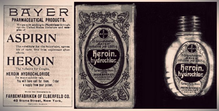 Η ηρωίνη κυκλοφόρησε αρχικά ως ένα μη εθιστικό σιρόπι για τον βήχα!