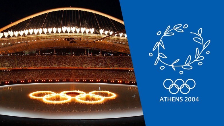 Η «ανατριχιαστική» έναρξη των Ολυμπιακών αγώνων της Αθήνας (HD Video)