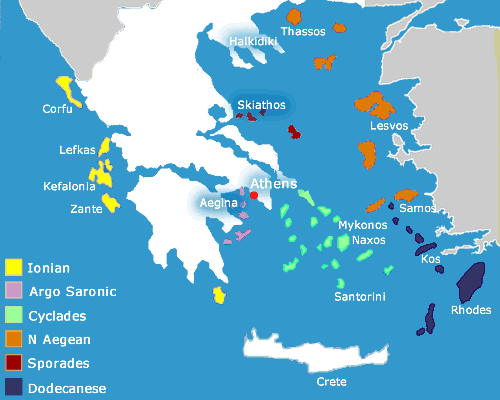 Πόσα είναι όλα τα ελληνικά νησιά;
