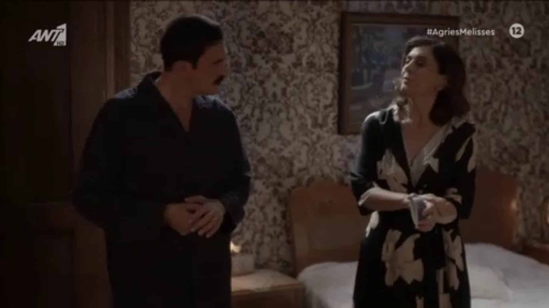 Αγριες Μέλισσες εξελίξεις: Η Μυρσίνη προσπαθεί να πείσει τον Δούκα ότι δεν τον απάτησε με τον Κυπραίο