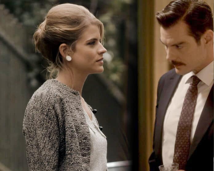 Άγριες Μέλισσες επεισόδια: Η Ελένη ευχαριστεί τον Κωνσταντή που τη βοήθησε