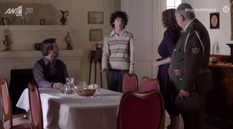 Άγριες Μέλισσες: Ο Μιλτιάδης δένεται με τον μικρό Ευτύχη και ο Λάμπρος του εναντιώνεται