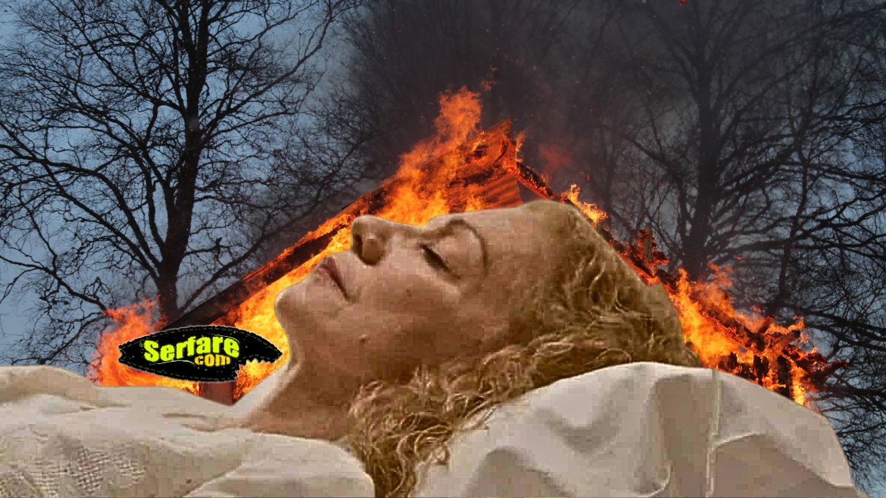 Eρωτας φυγας - Φλέγεται μόνη μέσα στην καλύβα