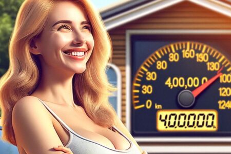 Ανεκδοτα για ξανθιες – 40000 χιλιόμετρα