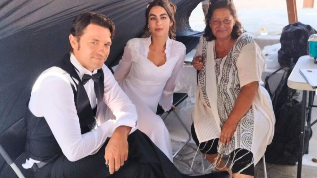 Ηλέκτρα - Backstage φωτογραφίες απο τον γάμο Νεφέλης - Παύλου